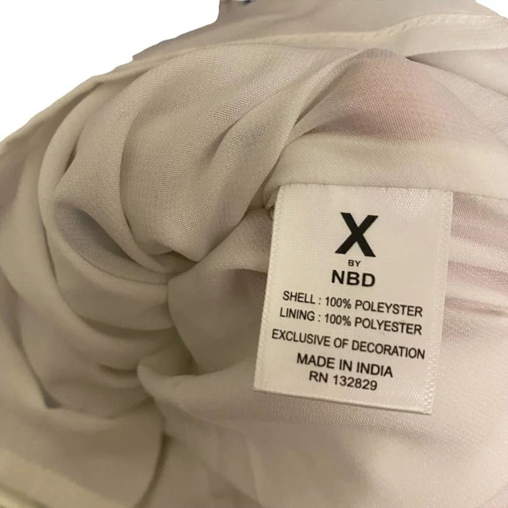 X NBD Dress Warriors Embellished Size XXS_10